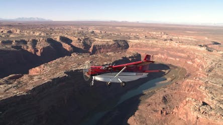Visite panoramique en avion du parc national de Canyonlands